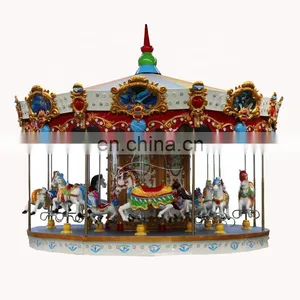 Hot Carousel for Children Kids Manufacturer Amusement Carousel for Sale thumbnail-4