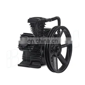 Bison China Manufacture 4Hp 450L/min Piston 3 Phase Portable Pump Air Compressor Head thumbnail-4