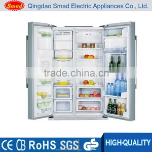French Door Refrigerator no Frost Refrigerator Side by Side Refrigerator With Water Dispenser thumbnail-2