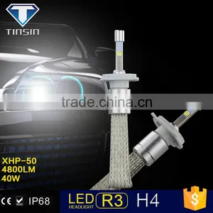Rocket R3 H4 XHP-50 Chips 12V H7 Car Headlight 80W 9600LM LED Car Headlight thumbnail-4