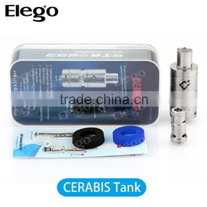 New Mod Vape 2016 RTA Tank Cerabis Sub Ohm Tank With Ceramic Wick Vertical Coil 0.5ohm thumbnail-1