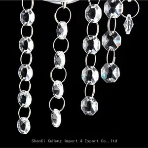 Factory Customized Candle Holder 3 Arms Crystal Candelabra For Wedding Centerpieces thumbnail-5