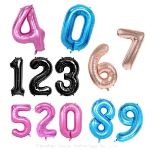Wholesale Giant Number Balloons - 40 Inch Foil Mylar Balloons, Bulk Helium Balloons for Distributors thumbnail-2