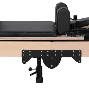 Wooden Pilates Reformer Plegable Arce (Altura Pierna Regulable) thumbnail-3