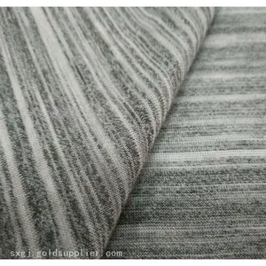 China Factory New Design Space Dye Injected Malange Single Jersey Fabric thumbnail-2