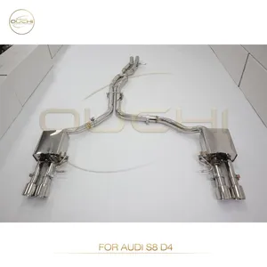 304 Stainless Steel Cat-Back Exhaust System for Audi S5 B9/Audi S6 S7 C8/S8 D4/SQ5 High Performance Exhaust Electronic Valve With Tips thumbnail-3