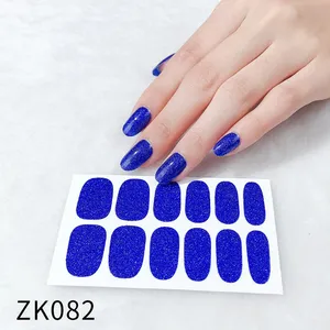 Wholesale Nail Art Stickers Luxury Brand Nails Decals for Nail Art Decoration thumbnail-4