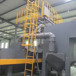 Removal of Old Steel Formwork, Aluminum Formwork, Cement Concrete Renovation, Automatic Shot Blasting, Sandblasting, and Cleaning Machine thumbnail-1
