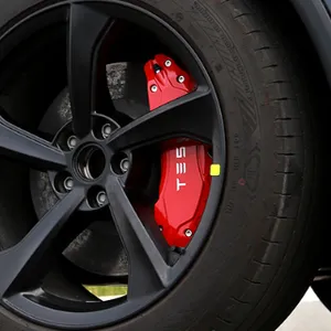 Caliper Cover for Model Y Juniper, Red thumbnail-2