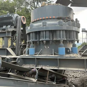 200tph Capacity Mining Quarry Limestone Granite Gravel Cone Crushing Machine, Building and Road Construction Project in Ghana, Africa thumbnail-4