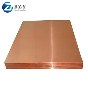 Cathode C10100 Copper Plate/sheet High Purity 99.99% Copper Plate Coil Brass for Sale Sheets of Copper 7-15 Days Available 1KG thumbnail-2