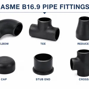 ASME B16.9 Pipe Fittings Manufacturer | Elbow, Tee, Reducer Supplier | SHAANXI GOLD-STONE thumbnail-1