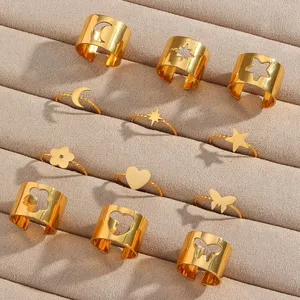 Stainless Steel Ring 12mm Width 1.2mm Thickness Mirror Polish Wholesale Price Stable Supply thumbnail-5