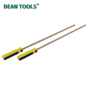 Non-Sparking Screwdriver,Aluminum Bronze,Strike Cap Go Through Screwdriver,Professional Striking Screwdriver thumbnail-3
