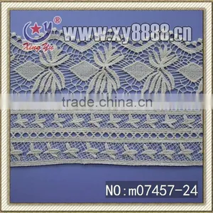 Fancy Ladies Garment Emboridery Cotton Water Soluble Venice Lace thumbnail-1