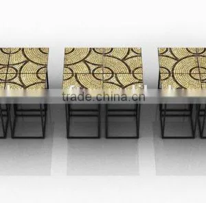 2015 Best Selling Mosaic Split Side Table Home Furniture Sets Quality Choice thumbnail-2