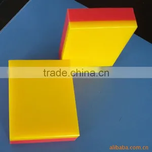 High Quality Double Color Plastic PVC Sheet thumbnail-1
