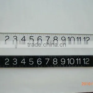 Plastic Letter Stencil Ruler thumbnail-1