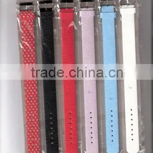 Multiple Colors Red Black White Blue PU Leather Bracelets for Wholesale thumbnail-1