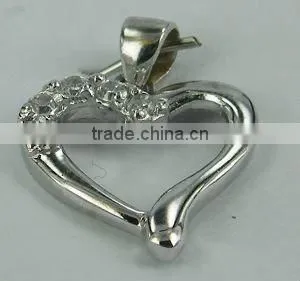 2013 Silver Heart Pendant thumbnail-1