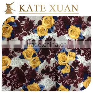 Custom Cotton Printed Rayon Woven Fabric thumbnail-5