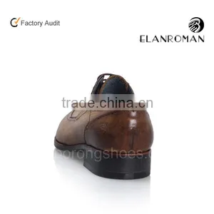 Oxford Men Shoe Popular Italy Style Men Shoe Brogue Dress Leather Shoe With Rubber Sole Quality Choice thumbnail-3