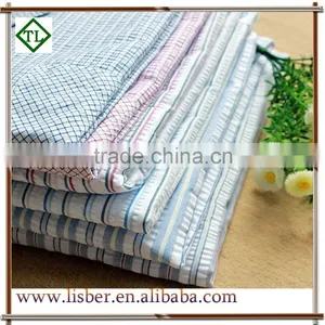 100% Cotton Print Seersucker Fabric thumbnail-1