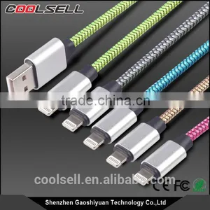 MFi Certified Nylon Braided 8pin C48 Durable Cable for Apple IPhone7/6/6s/6 From MFi Approved Factory thumbnail-1