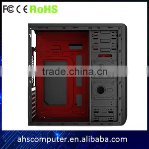 Deluxe Computer Case With Crystal Side Panel and Led Computer Fan thumbnail-5