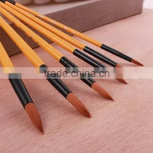 Best Quality Professional Wooden Artist Painting Brush, Oil Paint Brush For Student thumbnail-3