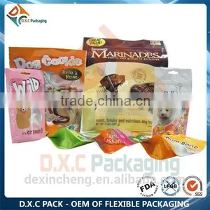 1kg Pet Food Packaging Stand Up Pouch Bag With Zipper thumbnail-4