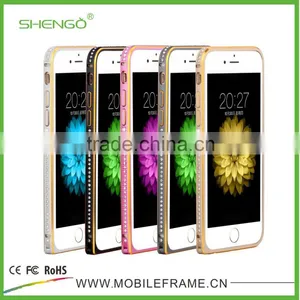Crystal Diamond Metal Frame for IPhone 6 thumbnail-1