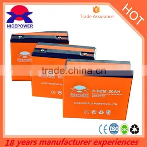 6-dzm-20 Lead Acid Electric Bike Hidden Battery 48v 12v 20ah thumbnail-1