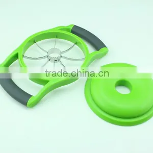 Kitchen Helper Rubber Handle Stainless Steel Fruit Cutter thumbnail-6