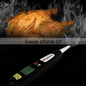 Digital Food Meat Cooking BBQ Thermometer Portable Collapsible Internal Probe Cooking Thermometer With Instant LCD Read Display thumbnail-5