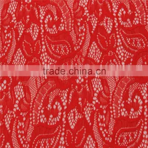 Jacquard Nylon Spandex African Guipure Lace Fabric thumbnail-3