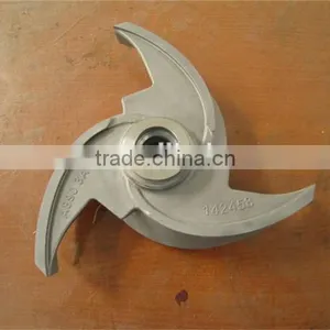 Open Flexible Centrifugal Cast Iron Slurry Pump Impeller/blower Impeller thumbnail-3
