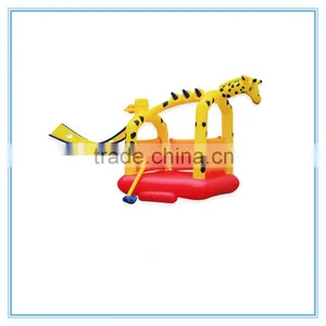 2016 Inflatable Castle Slide and Jump for Kids Inflatable Tramloline Bed thumbnail-3