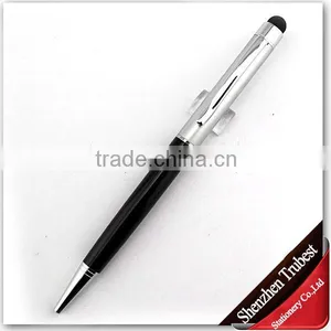 Metal Touch Ball Pen With Stylus , Metal Stylus Touch Pen thumbnail-1