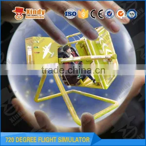 2016 Funny Product Portable Flight Driving Simulator Flight Simulator Cockpit 720 Degree Flight Simulator Supplier's Choice thumbnail-5