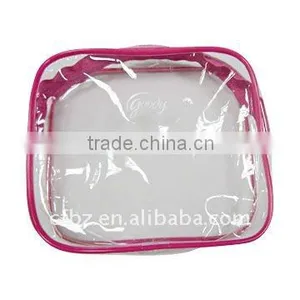 PVC Clear Cosmetic Zipper Bag thumbnail-1