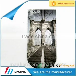 China Manufacturer Wholesale Custom Folding Magnet Bookmark , Neccessary Stationery for Students thumbnail-6