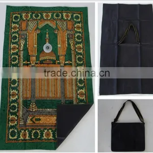 Prayer Carpet With Bag Hajj Gift thumbnail-1