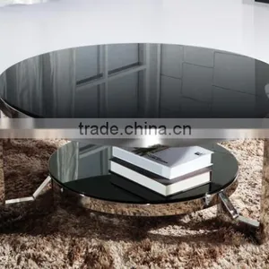Tempered Glass Coffee Table,metal Legs for Coffee Table,with Coffee Table DJ125 thumbnail-1