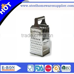 Cheese Grater 6-sided Stainless Steel Box Grater Kitchen Tool thumbnail-4