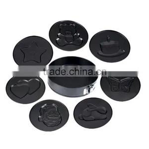 Carbon Steel Non-stick Round Springform Cake Pan Set thumbnail-1