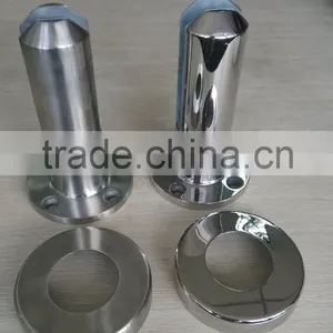 Frameless Glass Clamp Railing System Glass Fence Spigots Supplier's Choice thumbnail-1