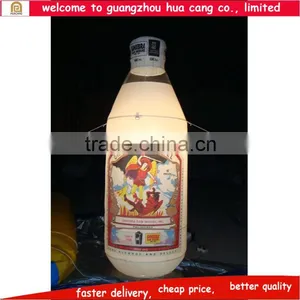 2015 Hot Sale PVC Inflatable Bottle for Advertising / Promotional Inflatable Beverage Bottle thumbnail-3