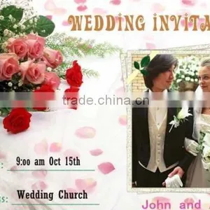 Wedding Music Greeting Card for Invitation thumbnail-1