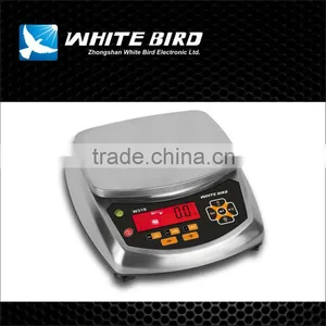 OIML Approval, Weight Scale, W31, 3/6/15/30kg, RS232C, Food Grade 304 Stainless Steel Countertop, ABS Housing thumbnail-3